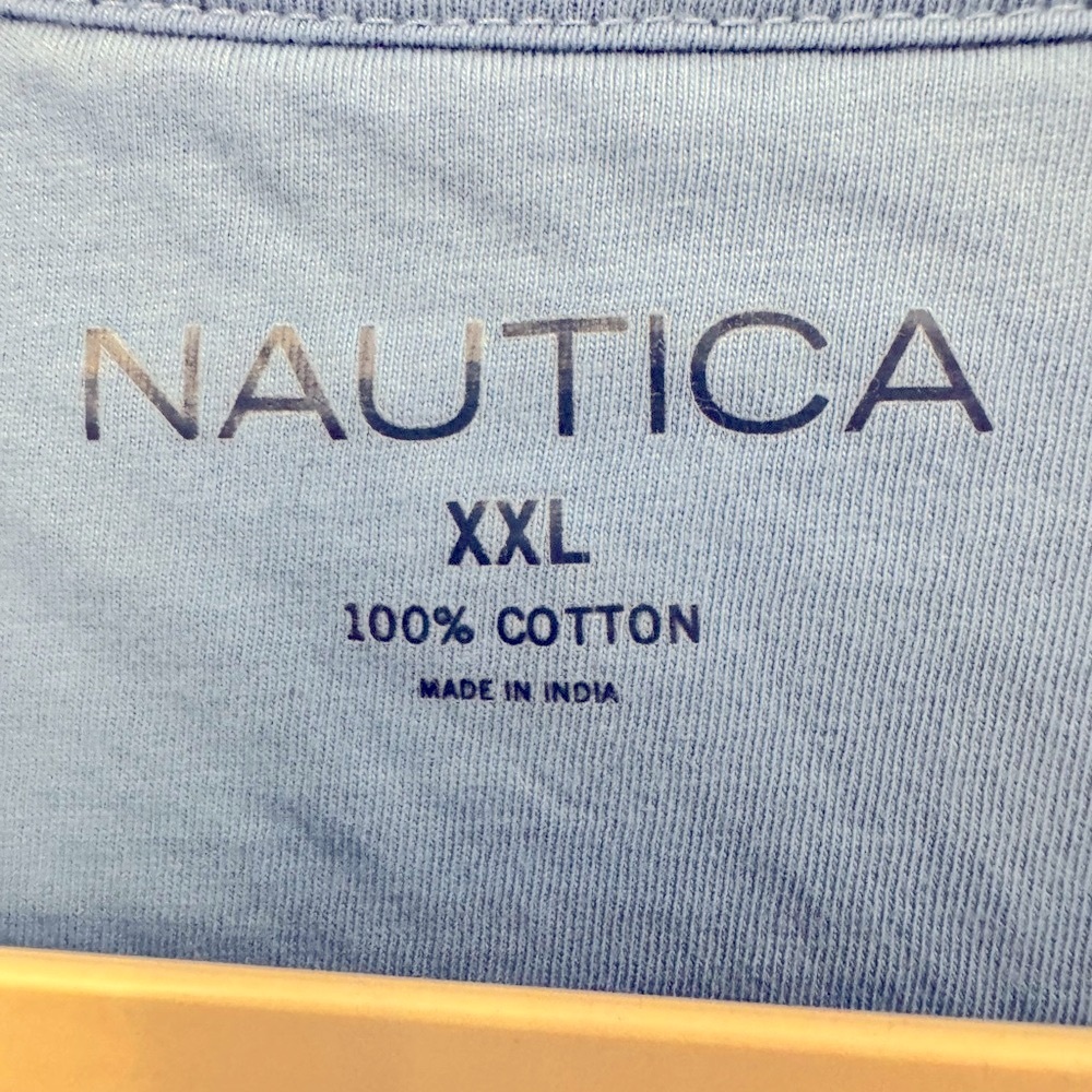 Nautica Men's Classic Blue Tee Size - Men XXL - Picture 4 of 6